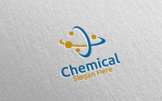Chemical Science and Research Lab Design Concept 5 Logo Template