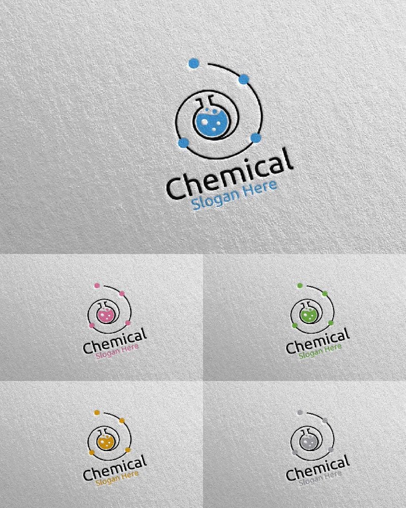 Kit Graphique #104203 Medical Chemical Divers Modles Web - Logo template Preview