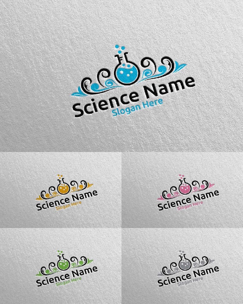 Template #104225 Dna Drug Webdesign Template - Logo template Preview