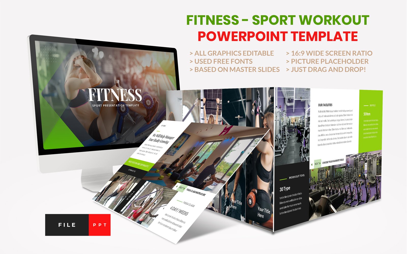 Template #104240 Sporty Trainer Webdesign Template - Logo template Preview