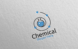Chemical Science and Research Lab Design Concept 1 Logo Template