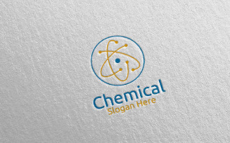Chemical Science and Research Lab Design Concept 6 Logo Template
