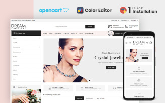 Dream Jewellery Store OpenCart Template