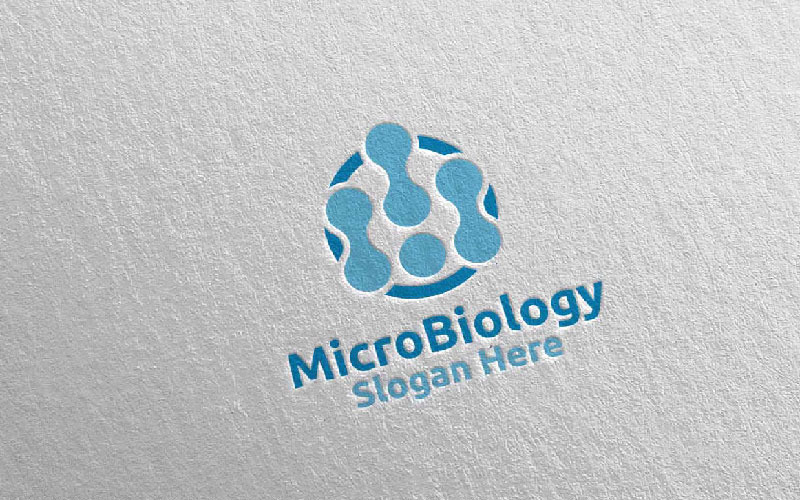 Micro Science and Research Lab Design Concept 2 Logo Template