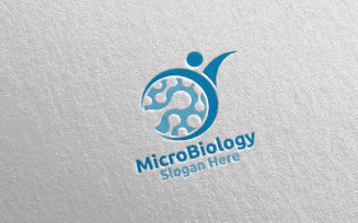 Micro Science and Research Lab Design Concept 5 Logo Template