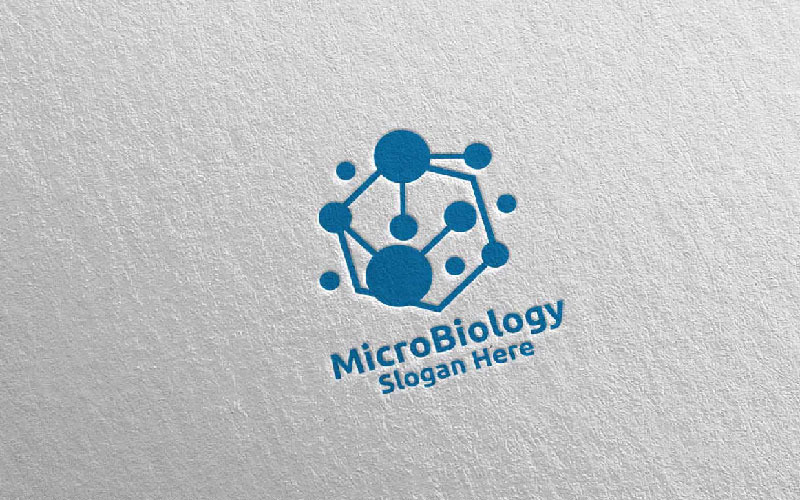 Micro Science and Research Lab Design Concept 7 Logo Template