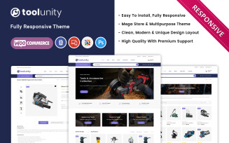 Toolunity - The Tootstore Responsive WooCommerce Theme