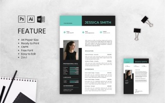 CV Jessica Smith Resume Template