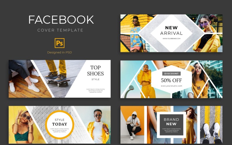 Fashion Brand Discount Social Media Template