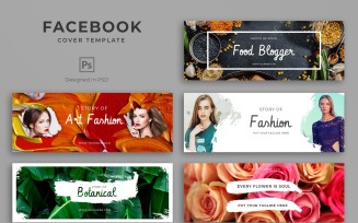 Fashion Food Blogger Social Media Template