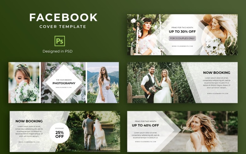 Wedding Photography Social Media Template