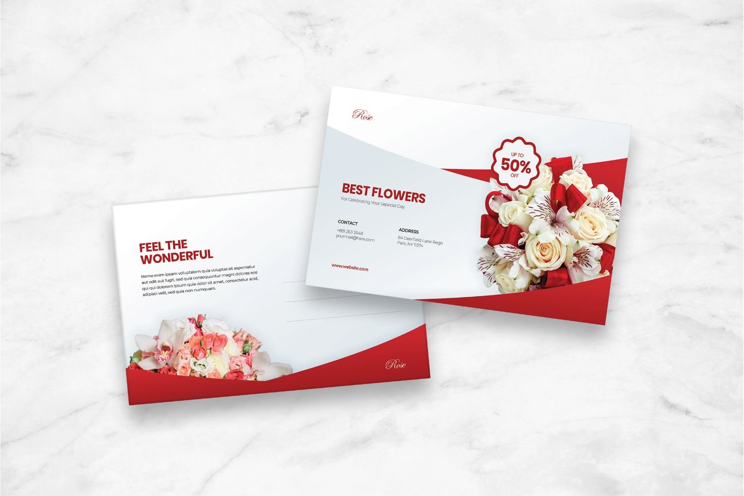 Template #104417 Card Paper Webdesign Template - Logo template Preview
