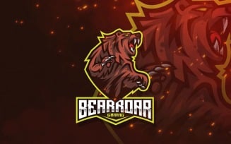 Bear Roar Logo Template