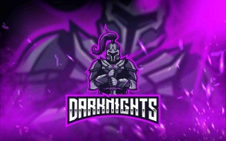 Dark Knights Esport Logo Template