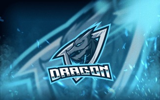 Dragon Esport Logo Template