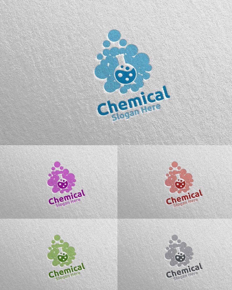 Kit Graphique #104502 Medical Chemical Divers Modles Web - Logo template Preview