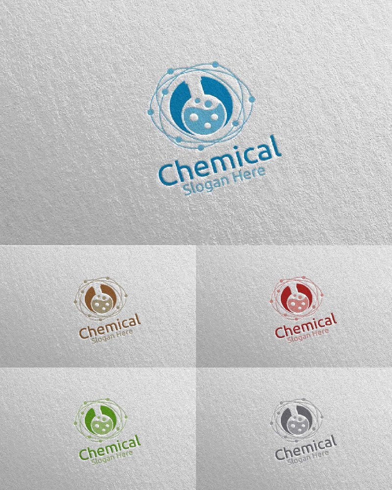 Kit Graphique #104509 Medical Chemical Divers Modles Web - Logo template Preview