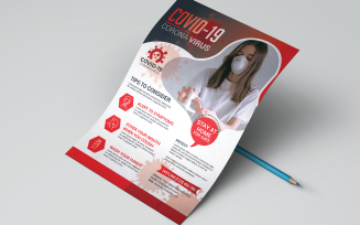 Covid-19 Business Flyer - Corporate Identity Template
