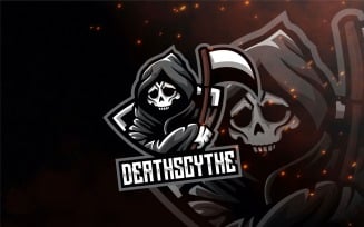 Death Scythe Esport Logo Template