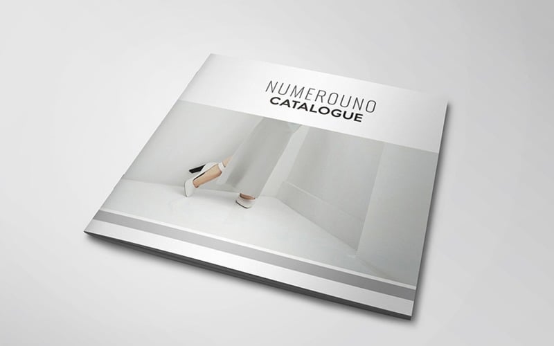 Numerouno - Square Fashion Catalogue Brochure - Corporate Identity Template