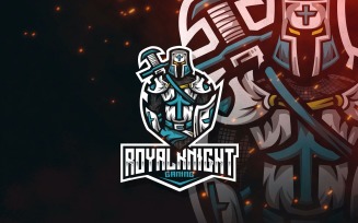 Royal Knight Esport Logo Template