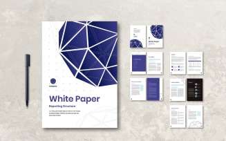 Whitepaper Reporting Paper - Corporate Identity Template