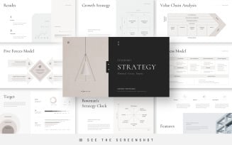 Business Strategy Presentation PowerPoint template