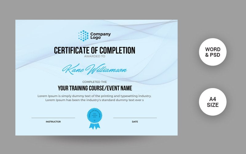 Kit Graphique #104742 Certificate Diploma Divers Modles Web - Logo template Preview