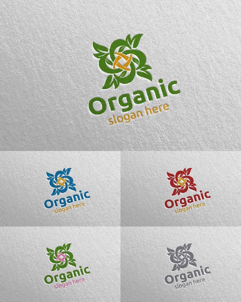 Template #104789 Branch Organic Webdesign Template - Logo template Preview