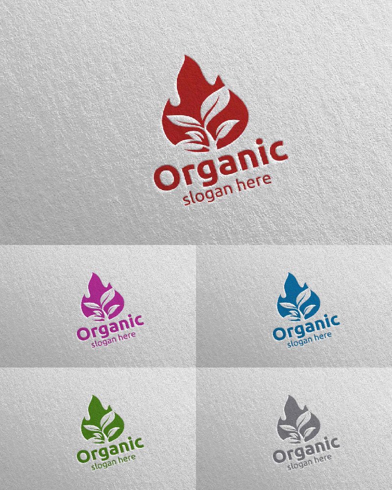 Template #104790 Branch Organic Webdesign Template - Logo template Preview