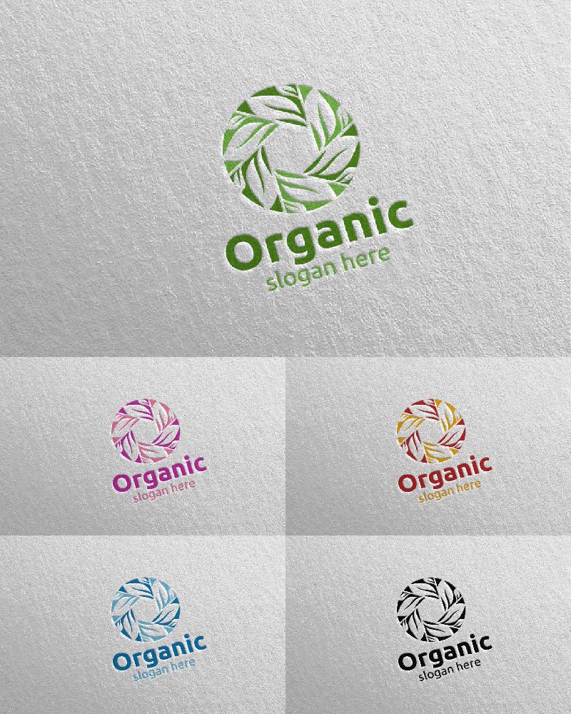 Template #104791 Branch Organic Webdesign Template - Logo template Preview