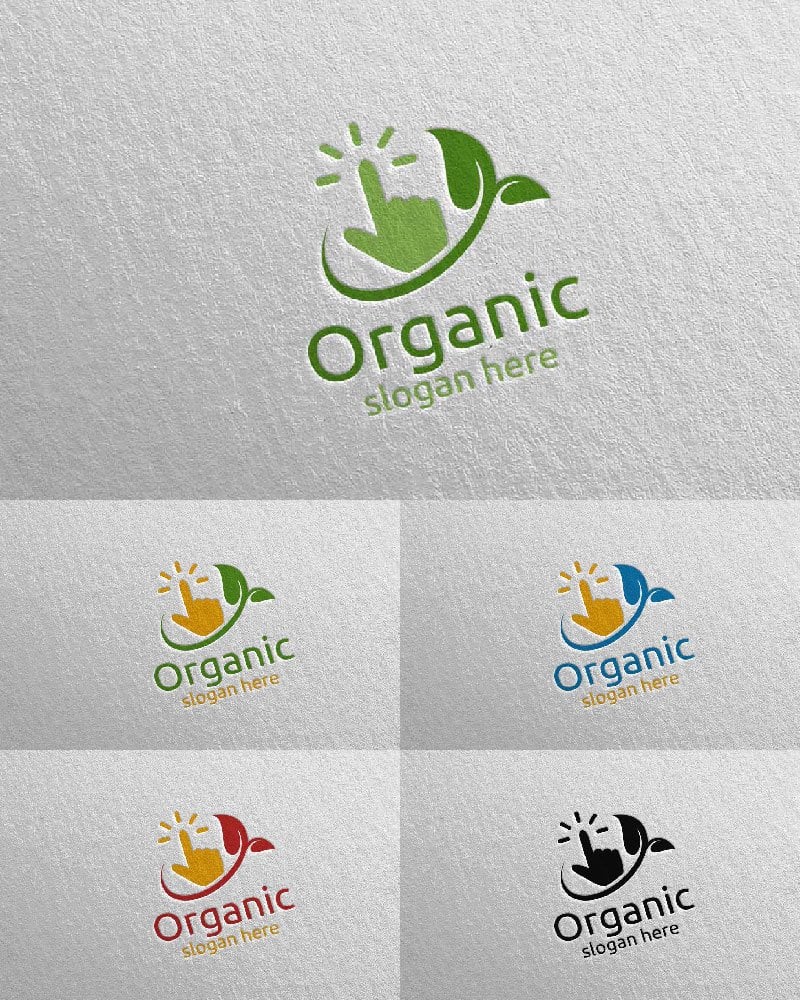 Template #104792 Branch Organic Webdesign Template - Logo template Preview