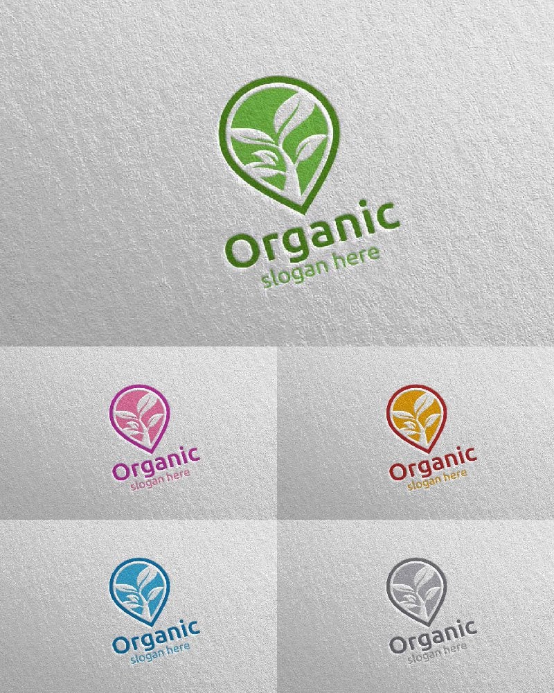 Template #104793 Branch Organic Webdesign Template - Logo template Preview