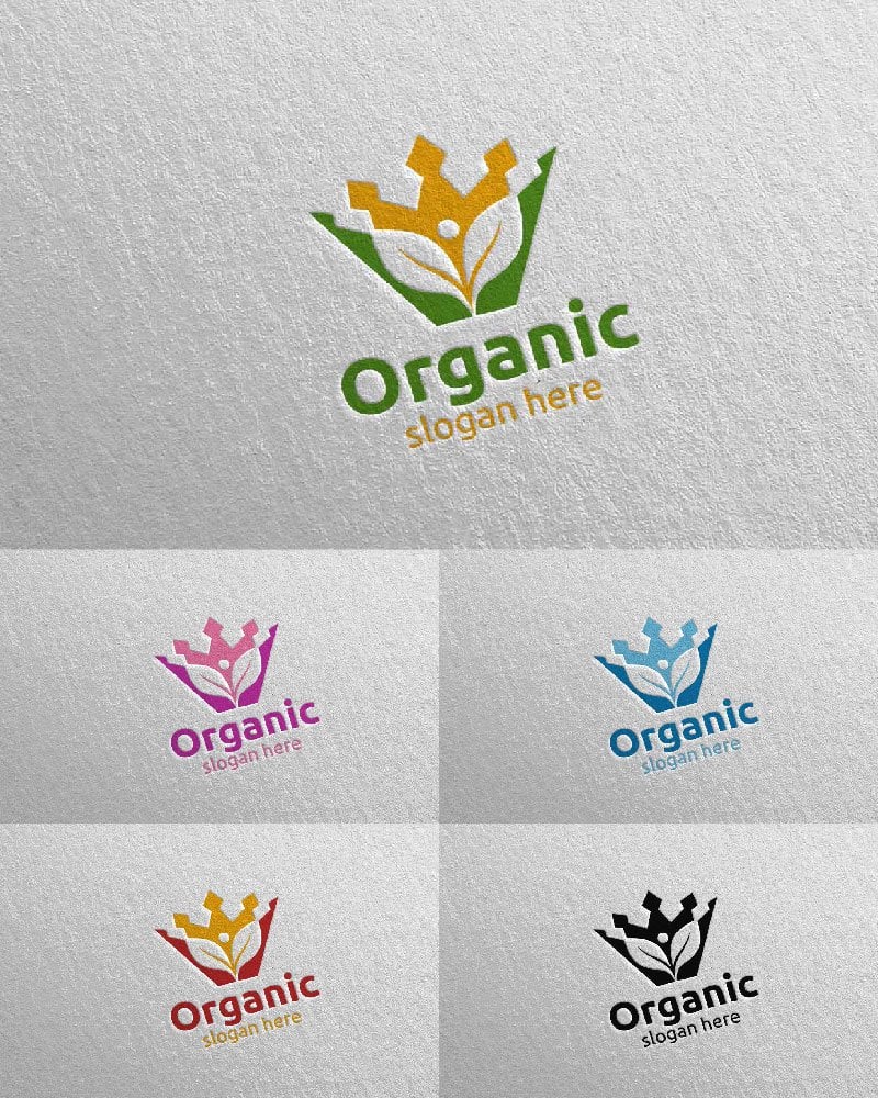 Template #104796 Branch Organic Webdesign Template - Logo template Preview