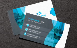 Stage Business Card - Corporate Identity Template