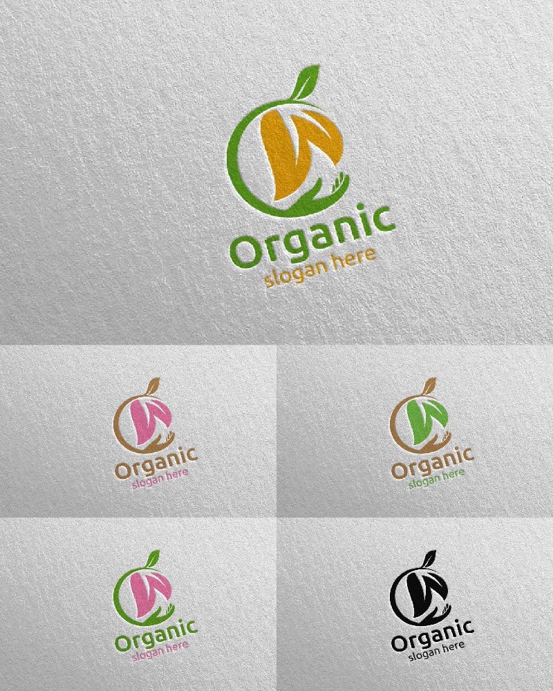 Template #104801 Branch Organic Webdesign Template - Logo template Preview