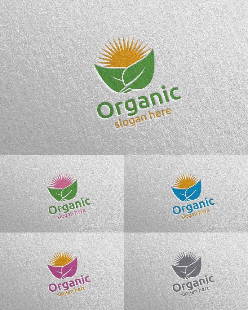 Template #104803 Branch Organic Webdesign Template - Logo template Preview