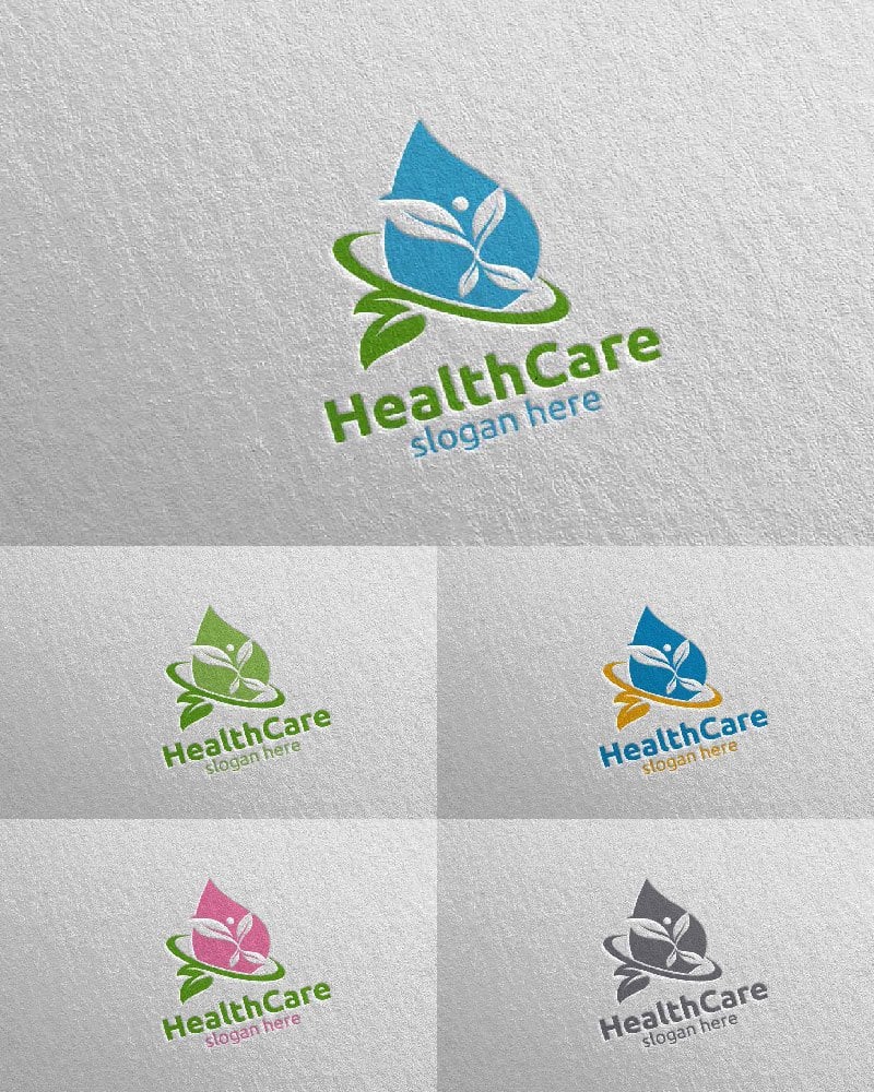 Kit Graphique #104824 Yoga Environnement Divers Modles Web - Logo template Preview
