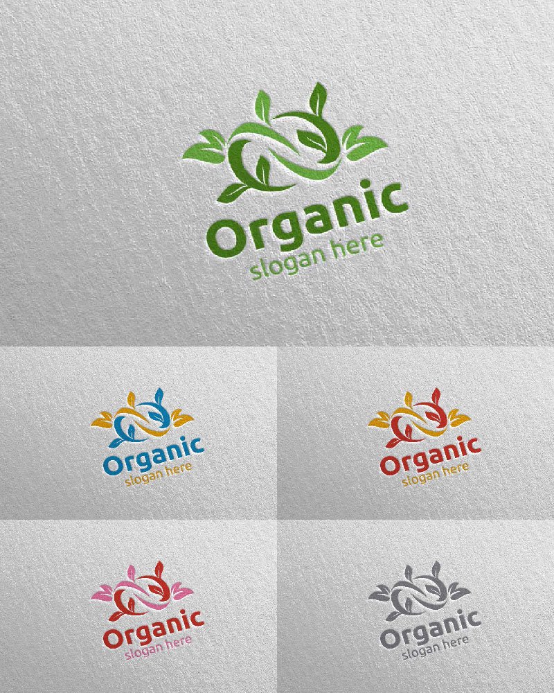 Template #104826 Branch Organic Webdesign Template - Logo template Preview