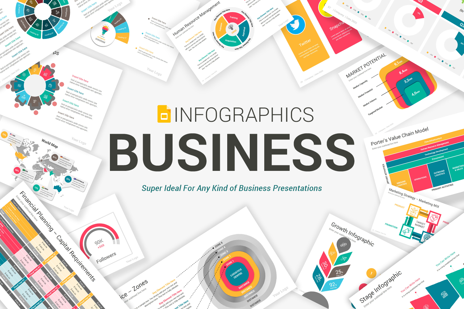 Premium Business Infographics Google Slides #104848