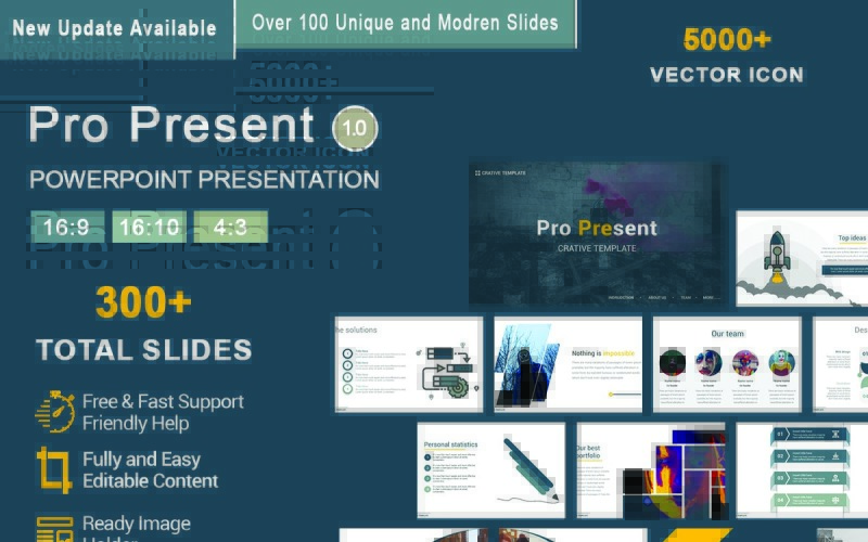 Pro Present PowerPoint template PowerPoint Template