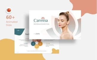 Careina - Spa Simple Minimalis PowerPoint template