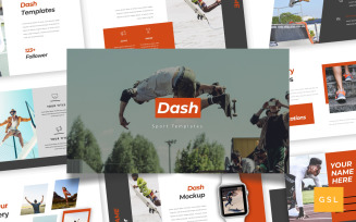 Dash - Sport Template Google Slides