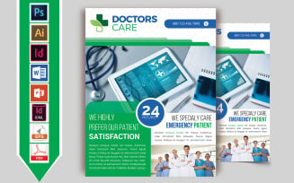 Doctor & Medical Flyer Vol-04 - Corporate Identity Template