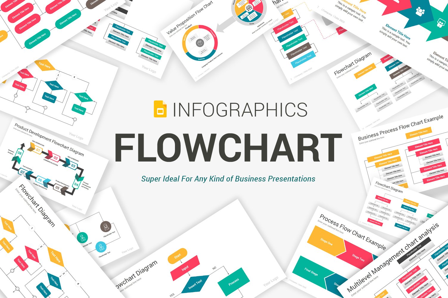Download Flowchart Diagrams Google Slides Google Slides #104965 | Presentations