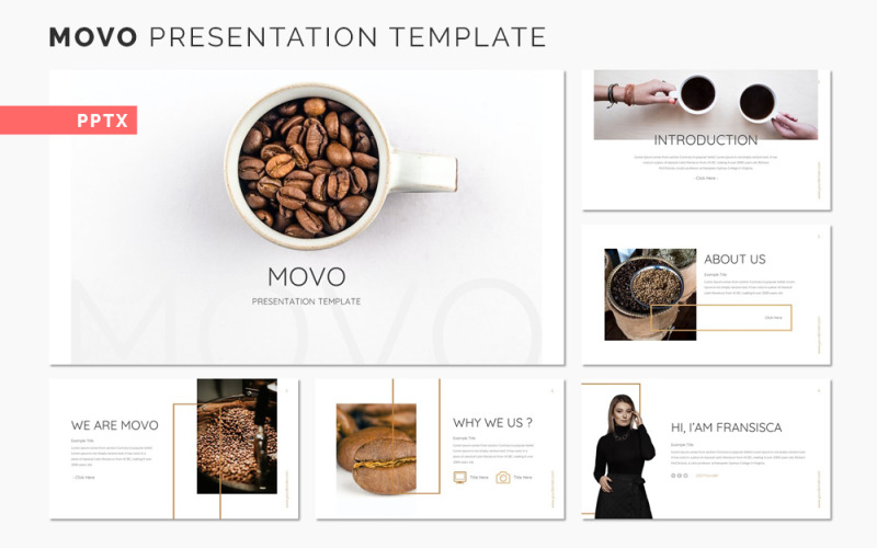 Movo Presentation PowerPoint template PowerPoint Template