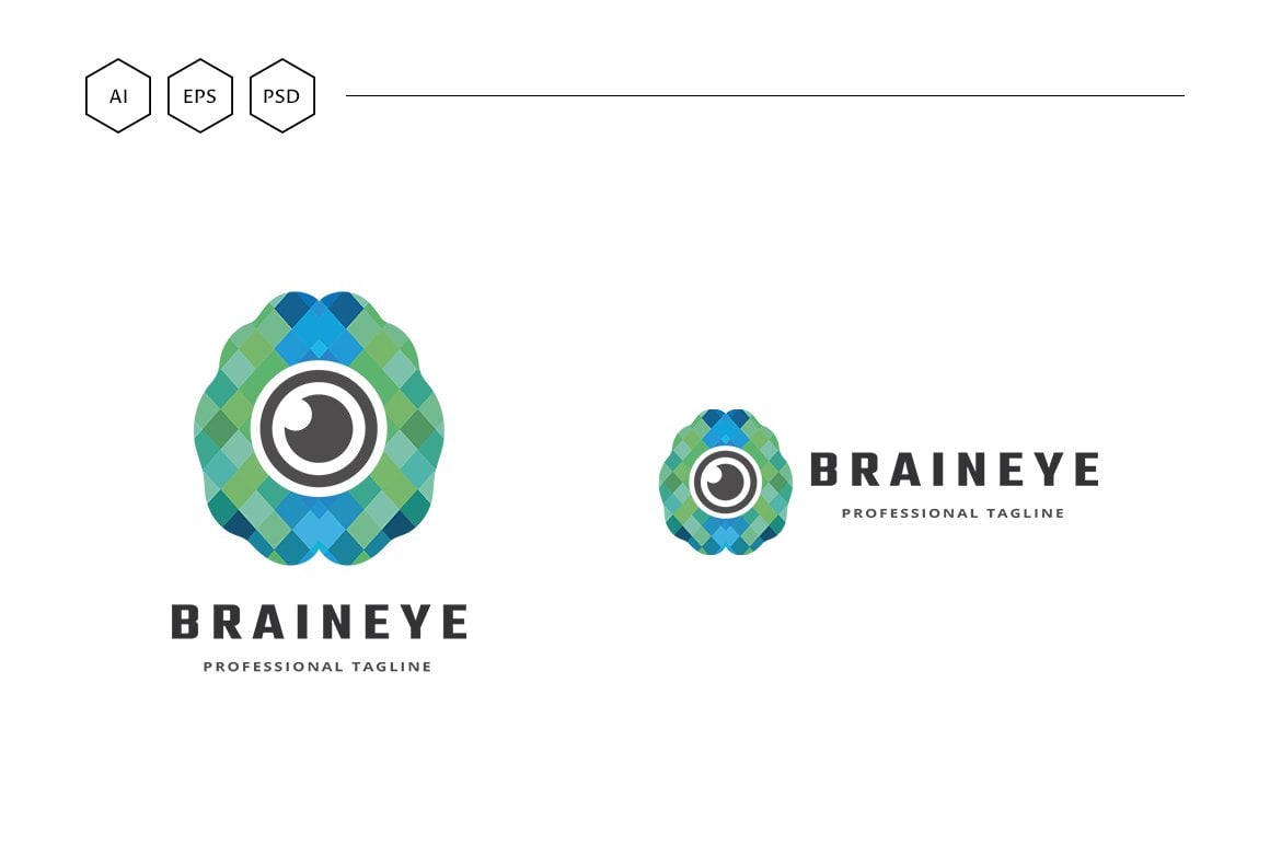 Kit Graphique #105094 Brain Logo Divers Modles Web - Logo template Preview