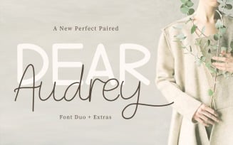 Dear Audrey Duo Font
