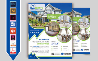 Real Estate Flyer Vol-02 - Corporate Identity Template