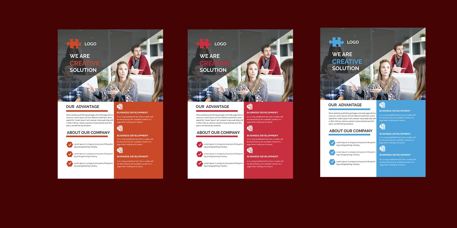 Kit Graphique #105108 Abstrait Prospectus Web Design - Logo template Preview